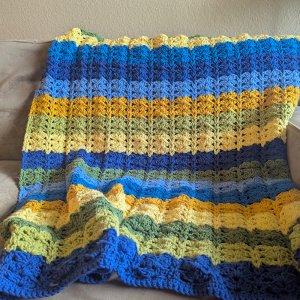 Garden Pavilion Lap Blanket