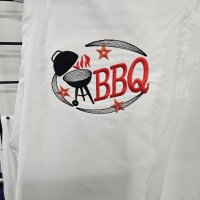 White Apron - Black Grill