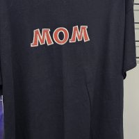 Size Extra Large - Black Shirt - Orange Glitter