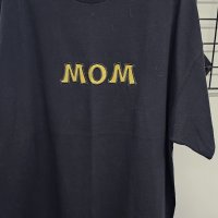 Size XXL - Black Shirt - Gold Glitter