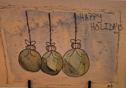 Green Christmas Ornaments