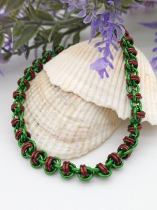 Forest Whisper Barrel Bracelet
