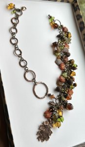 Thanksgiving Dinner Statement Necklace