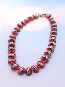 Scarlet Ash Barrel Bracelet
