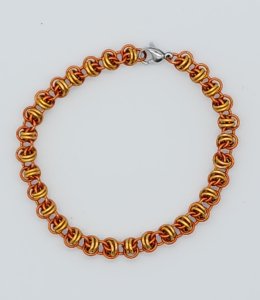 Amber Flare Barrel Bracelet