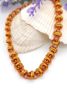 Amber Flare Barrel Bracelet
