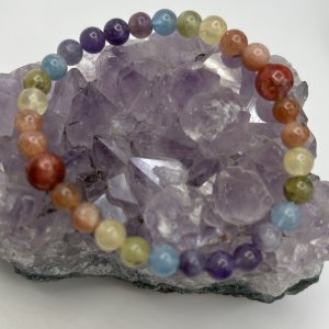 “Rainbow’s Galore” Stretch Bracelet