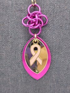 Breast Cancer Awareness Scale Pendant