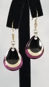 Mystic Shadows Mermaid Scale Earrings