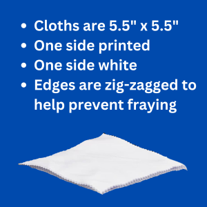 Cleaning Cloth Critters with Glasses #4972