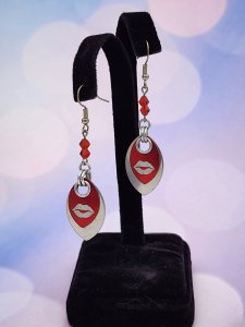 Frosty Kiss Scale Earrings