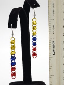 Fiesta Fusion Barrel Earrings