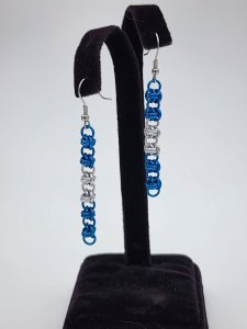 Ocean Frost Barrel Earrings