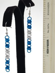 Ocean Frost Barrel Earrings