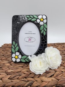 Mosaic picture frame, 4x6 photo frame, decorative picture frames