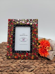 Mosaic picture frame, 4x6 photo frame, decorative picture frames