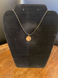 Simple Hand-Stamped Zodiac Necklace