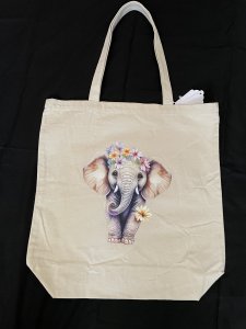 Canvas ,Vinyl tote bag/CV018