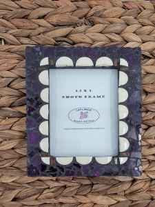 Mosaic picture frame, 3.5 x 5 photo frame, decorative picture frames