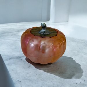 Resin Pumpkin Dish