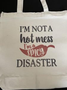 Medium size book bag with zipper/MZ 057