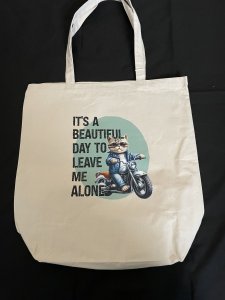 Canvas ,Vinyl tote bag/CV036
