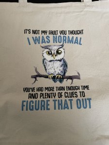 Canvas ,Vinyl tote bag/CV034