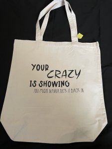 Canvas ,Vinyl tote bag/CV022