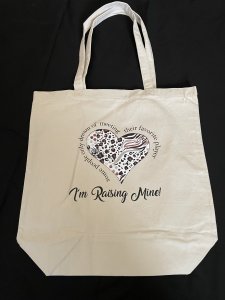 Canvas ,Vinyl tote bag/CV029