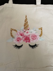 Canvas ,Vinyl tote bag/CV015