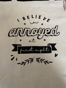 Canvas ,Vinyl tote bag/CV014