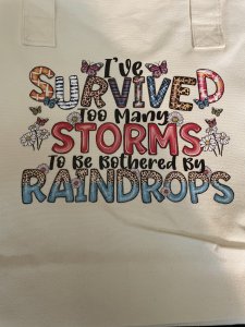 WIDE VINYL TOTE WITH ZIPPER -WZ 002