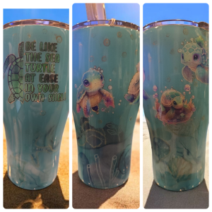 Be like the sea turtle, at ease in your own shell