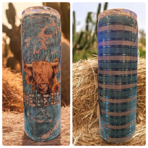 Don't be a salty heifer 30 oz tumbler