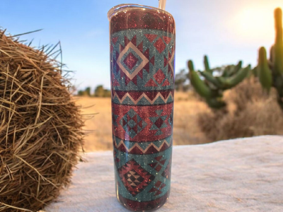 Southwesten/ Aztec tumbler