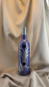 Purple Tree of Life Incense Burner