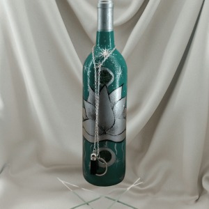 Teal Lotus Incense Burner