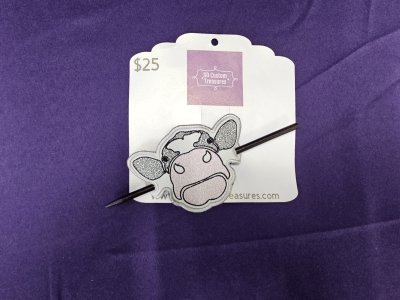 Embroidered Bun Cover