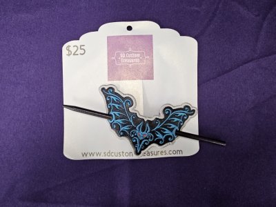 Embroidered Bun Cover