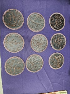 Embroidered Coasters