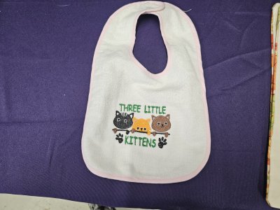 Embroidered Baby Bibs