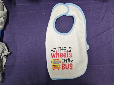 Embroidered Baby Bibs