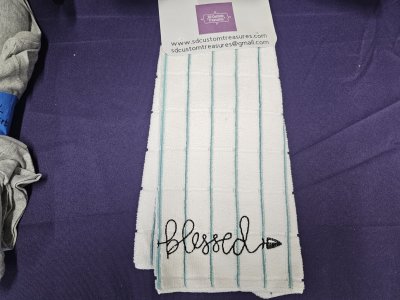 Embroidered Inspirational Towels