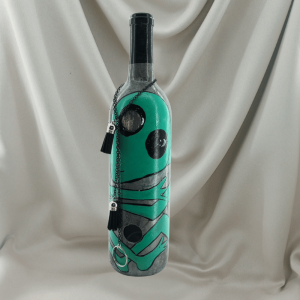 Alien Incense Burner Silver Accent