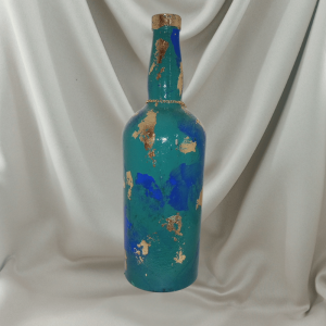 Teal and Blue Incense Burner