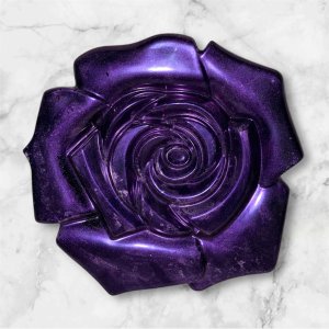Resin Rose Shaped Coasters