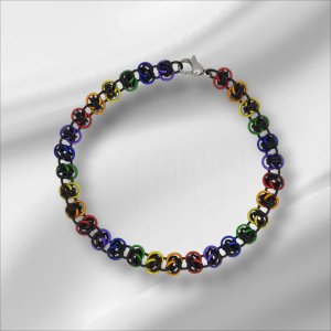 Midnyte Rainbow Barrel Bracelet
