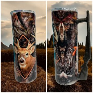 Deer hunting 20 oz Tumbler