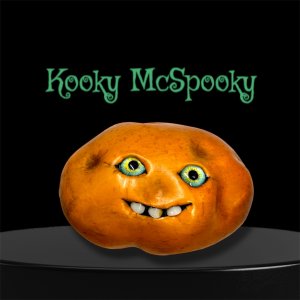 Potato with a Face, Halloween, vegan, chef gift, gardener gift, funny, creepy, spooky, teeth, gag gift, one of a kind, vegan, vegetable, anthropomorphic, kitchen decor