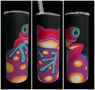 Trippy Fro 20 oz Tumbler